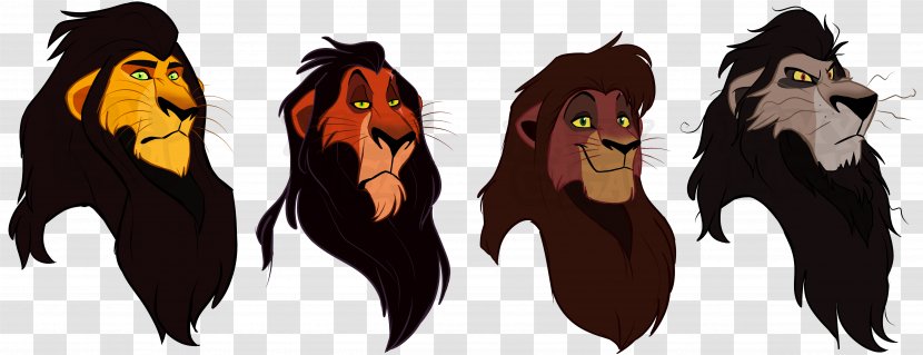 The Lion King Scar Ahadi Drawing - Fictional Character Transparent PNG