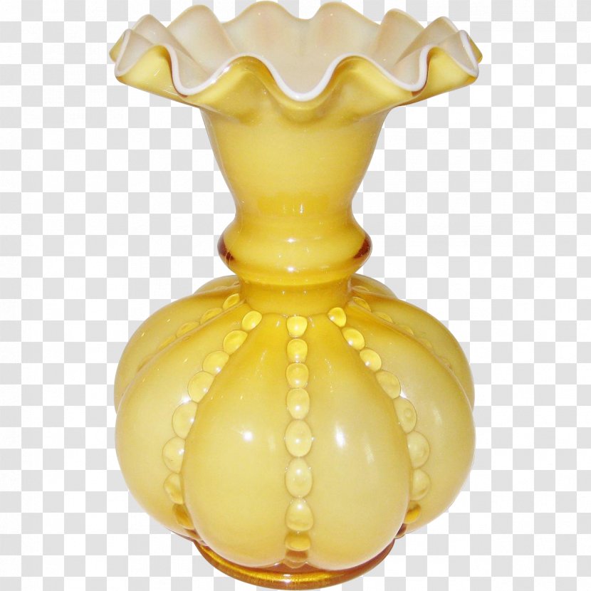 Vase Artifact - Yellow - Melon Transparent PNG