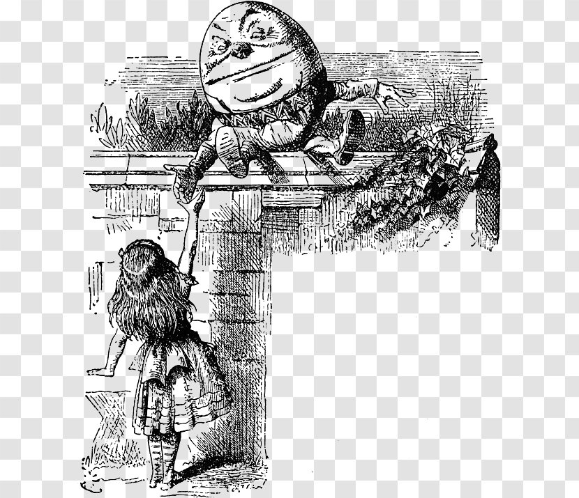 Humpty Dumpty Alice's Adventures In Wonderland And Through The Looking-Glass Jabberwocky Shop - Nonsense - Book Transparent PNG