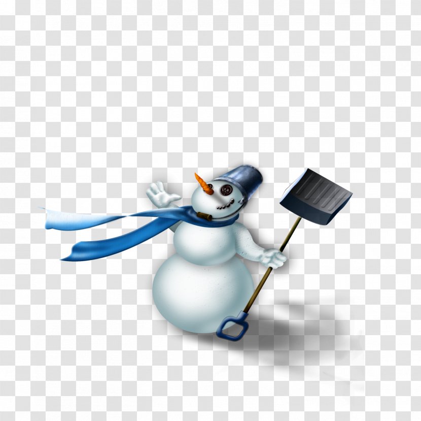 Snowman Winter Illustration - Cartoon Transparent PNG