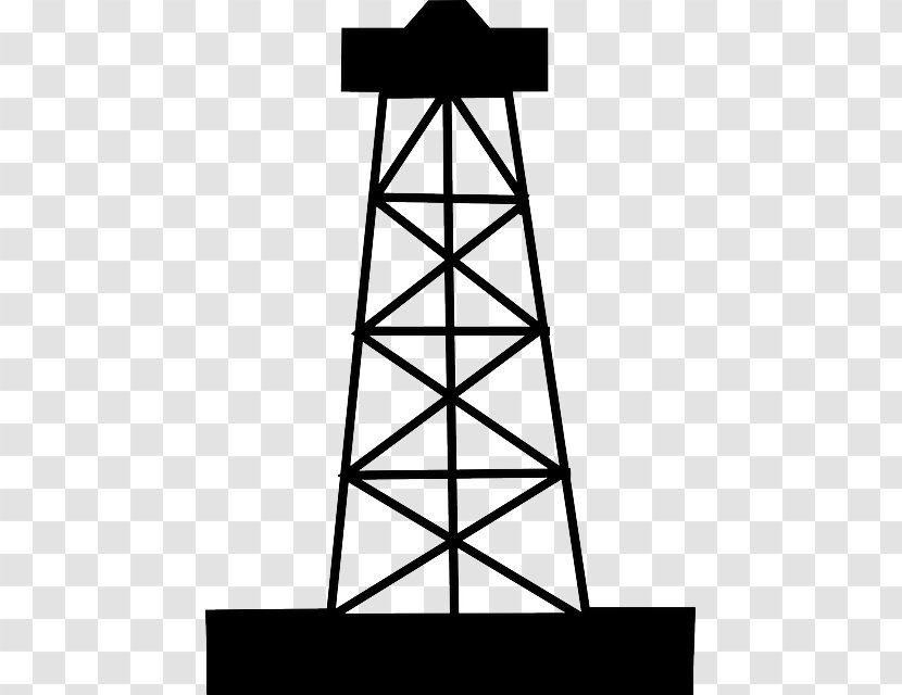 Oil Well Drilling Rig Petroleum Clip Art - Gas Transparent PNG