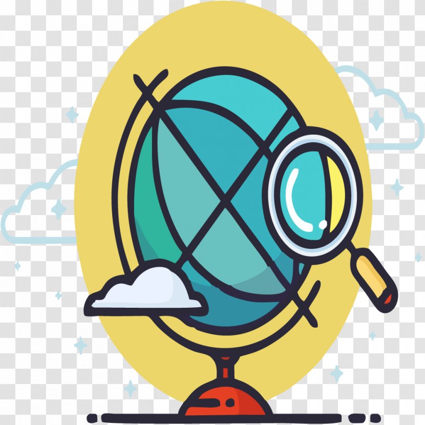App Store Icon - Mobile - Blue Globe Transparent PNG
