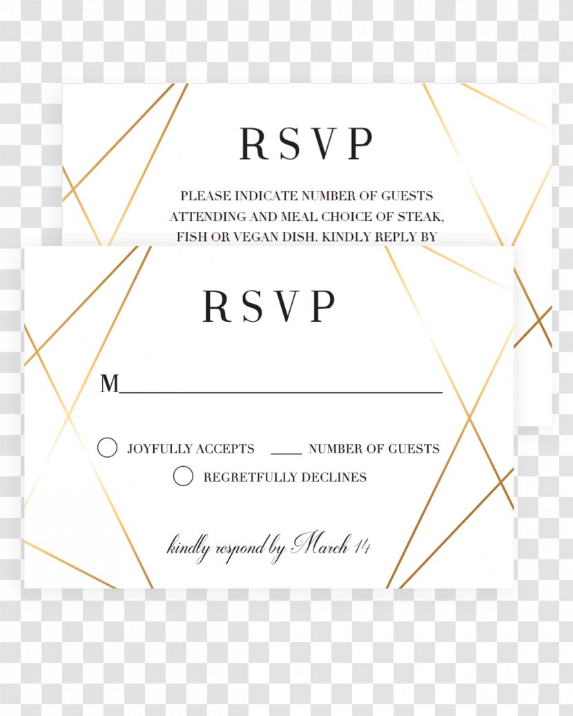Wedding Invitation RSVP Convite Romance Film - Triangle Transparent PNG