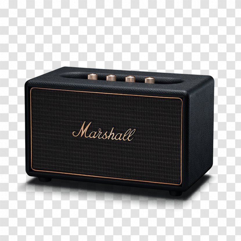 Loudspeaker Wireless Speaker Multiroom Wi-Fi Marshall Acton - Electronic Instrument - Home Sound Systems Multi Room Transparent PNG