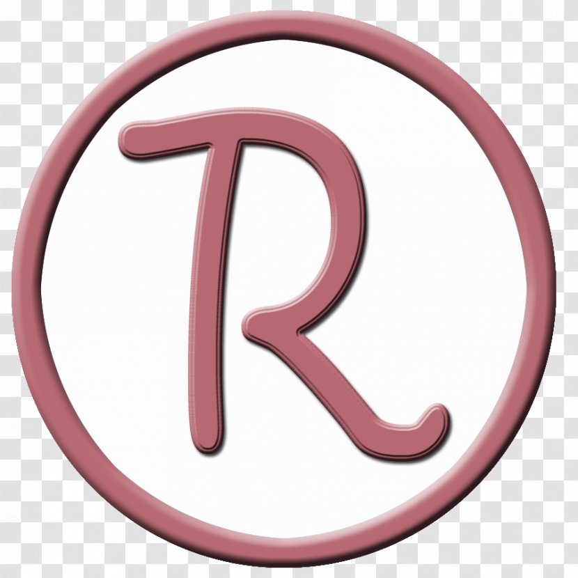 Letter Case Clip Art - Trademark - R Transparent PNG