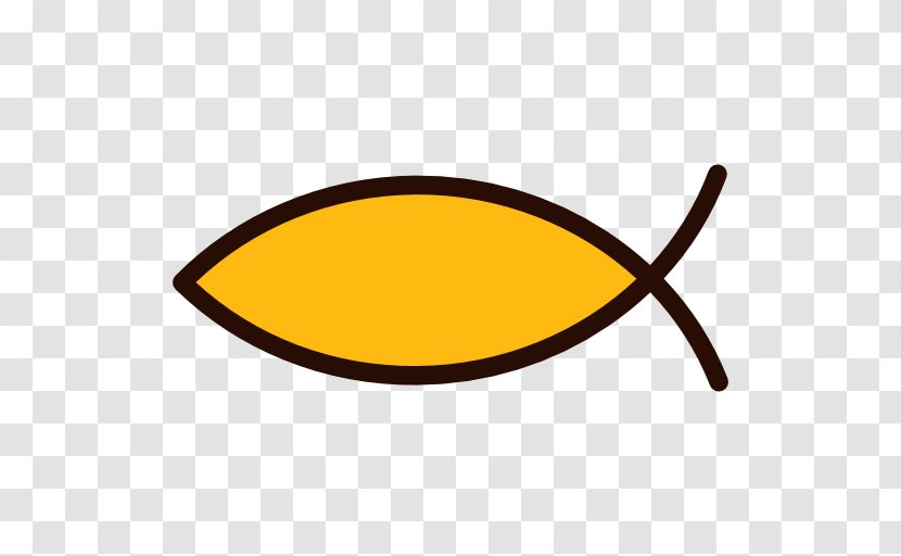 Yellow Clip Art - Oval - Dead Fish Transparent PNG