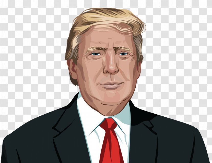 Donald Trump Drawing - Man - Entrepreneur Transparent PNG