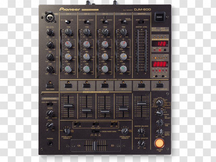 DJM Microphone Disc Jockey DJ Mixer Audio Mixers - Djm - American Transparent PNG