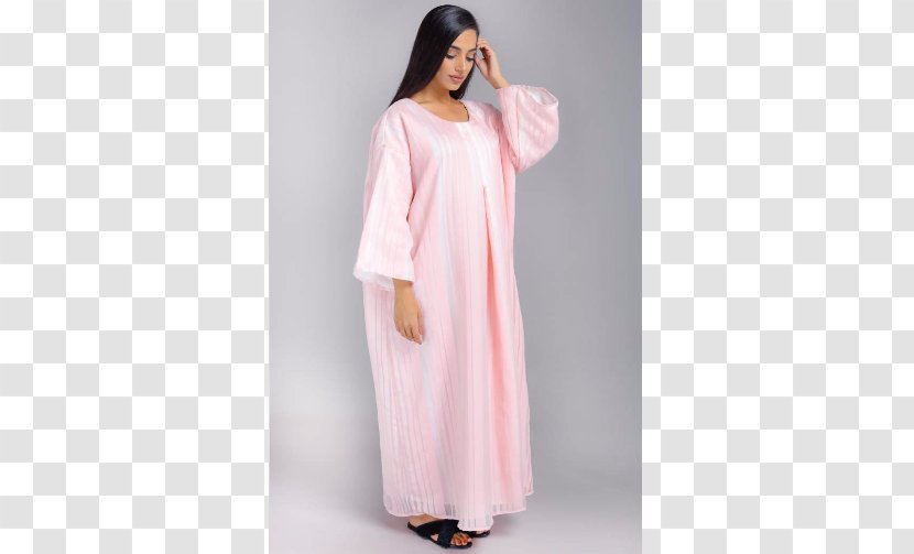 Robe Shoulder Dress Pink M Sleeve Transparent PNG