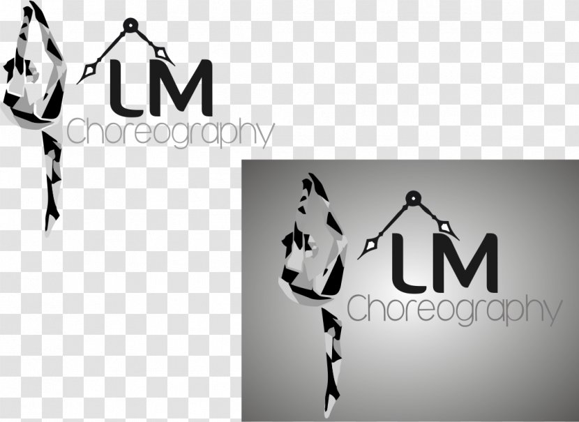 Logo Brand Font - Black And White - Dance Team Transparent PNG