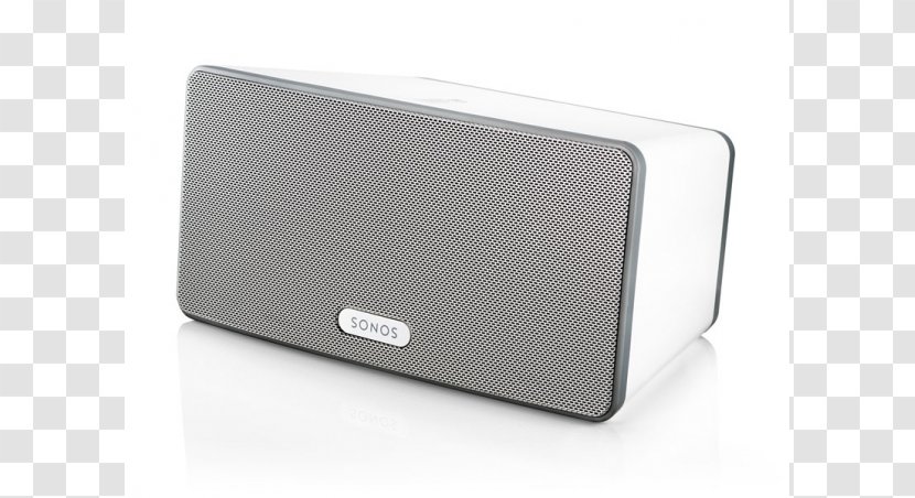 Sonos PLAY:3 Audio High Fidelity Consumer Electronics - Loudspeaker Transparent PNG