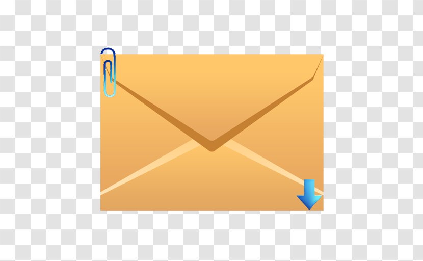 Email Attachment Android Application Package Software - Yellow - Gmail Transparent PNG
