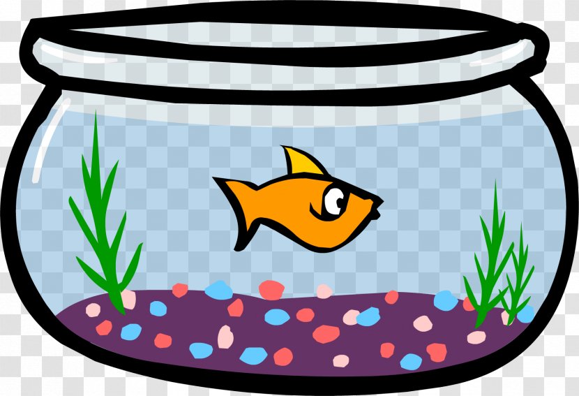 Club Penguin Goldfish Bowl Clip Art - Cartoon - Fish Transparent PNG