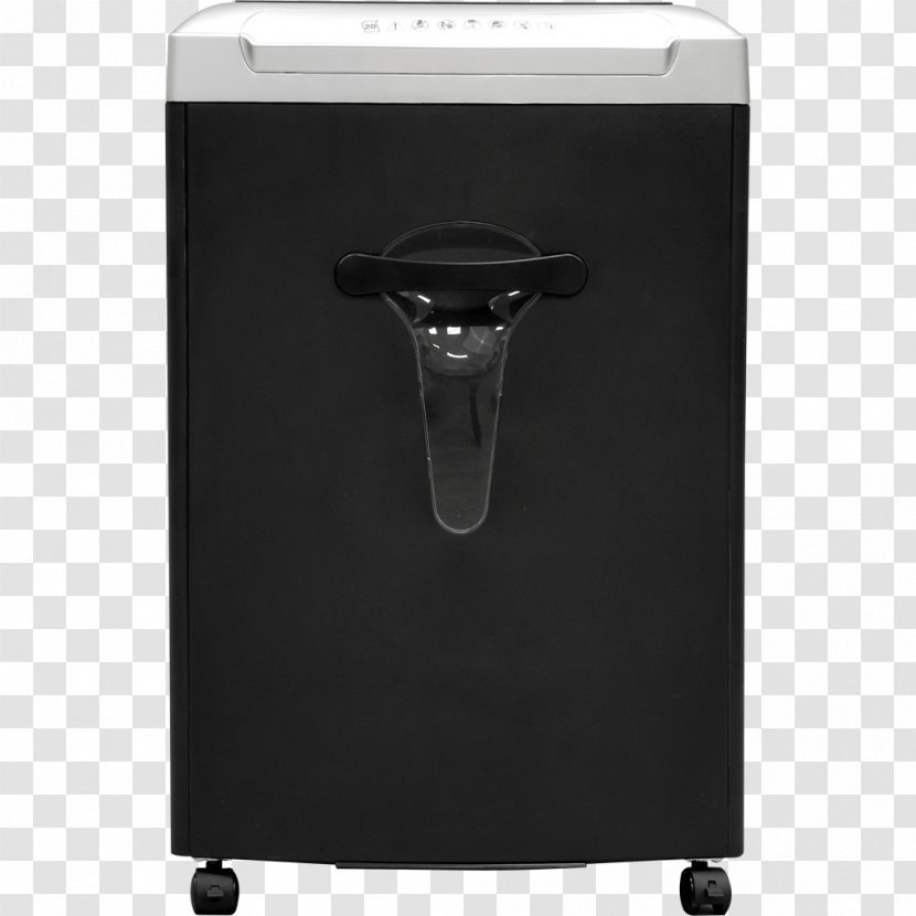 Paper Shredder Industrial - Black - Shredder. Transparent PNG