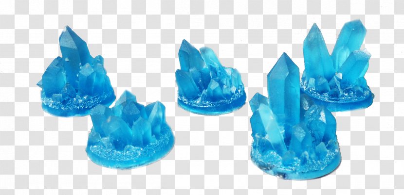 Turquoise Cobalt Blue Teal Plastic - Crystallization Transparent PNG