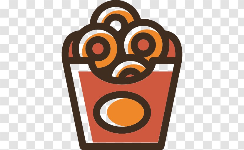 Onion Ring Fast Food Junk Pizza Icon - Symbol - A Box Of Potato Chips Transparent PNG