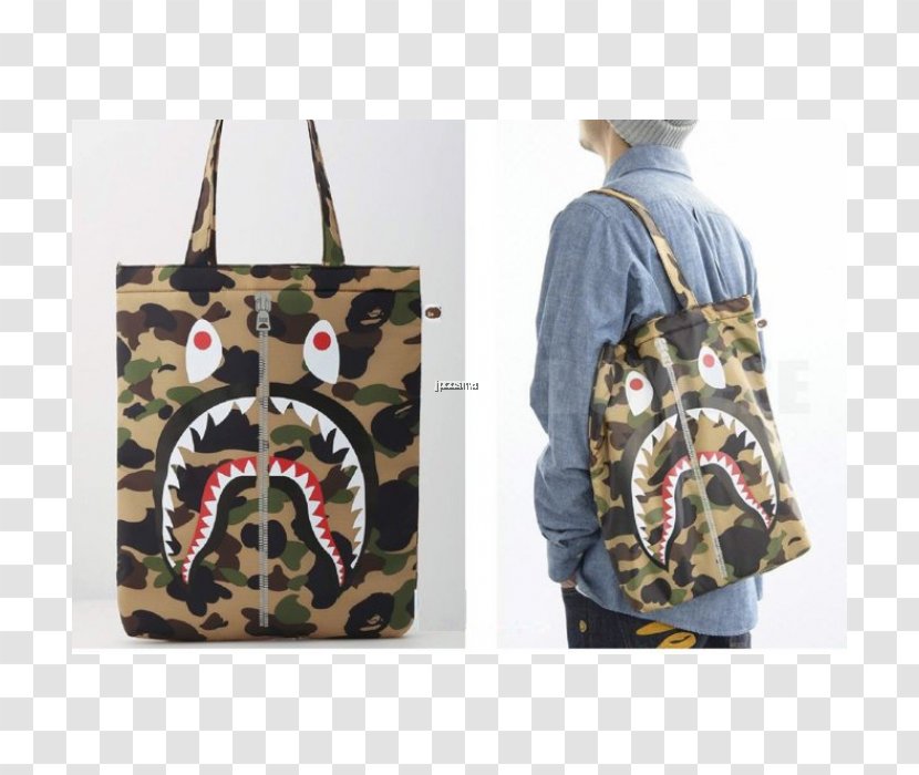 A Bathing Ape Tote Bag Messenger Bags Streetwear - Shopping Trolleys Transparent PNG