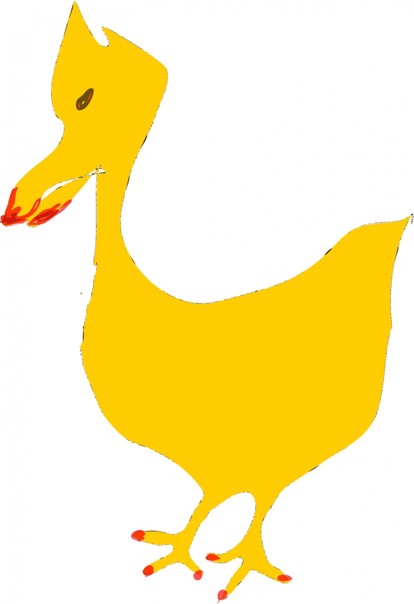 Goose Duck Cartoon Clip Art - Cover Transparent PNG