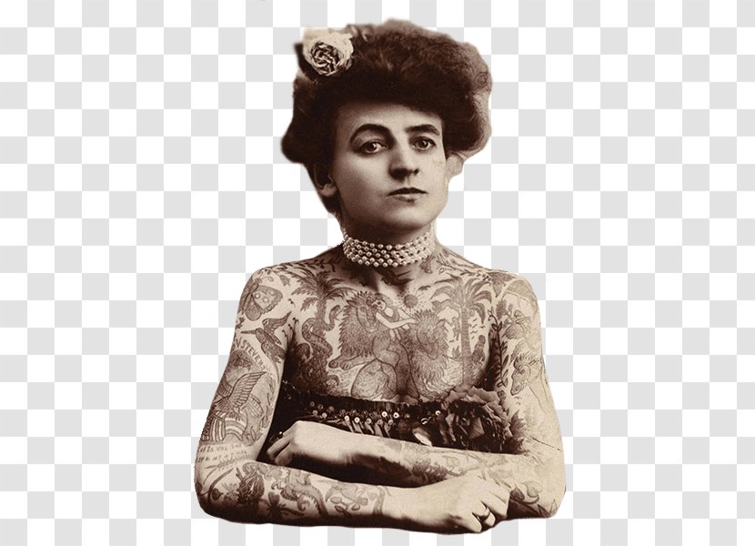 Female Louisiana Purchase Exposition United States Tattoo Artist - Portrait Transparent PNG