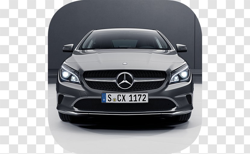 2017 Mercedes-Benz CLA-Class Car Luxury Vehicle M-Class - Registration Plate - Mercedes Transparent PNG