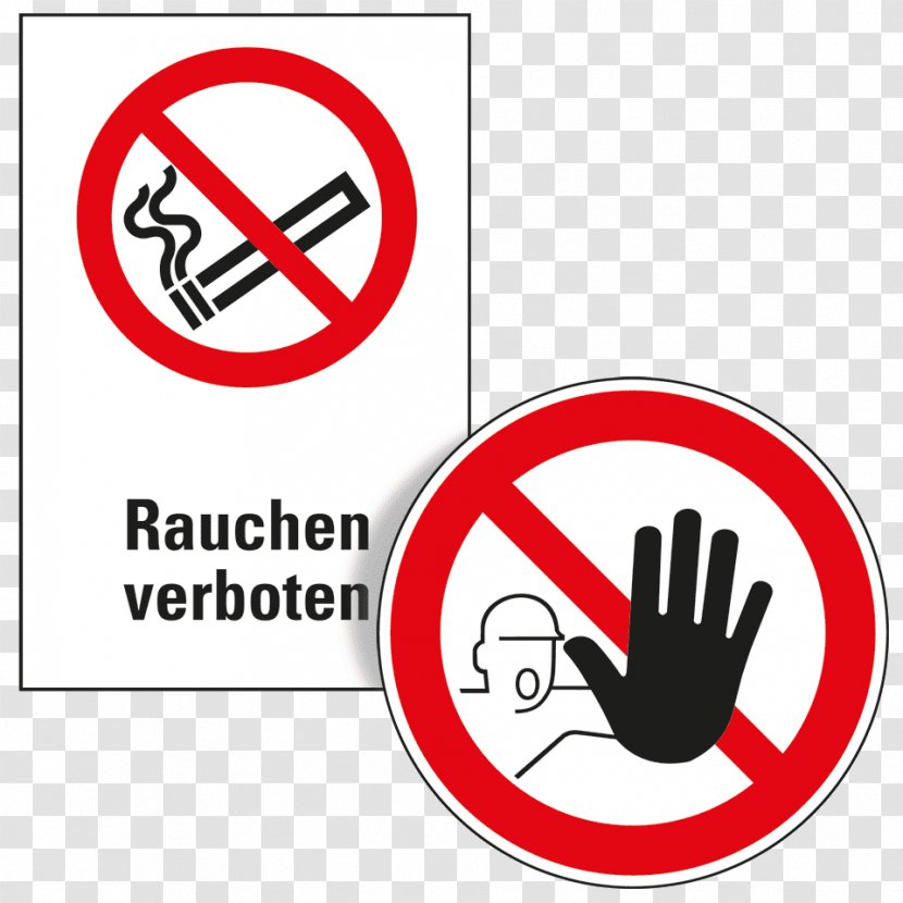 Tobacco Smoking Ban Sign Occupational Safety And Health - Business - Defibrillator Transparent PNG