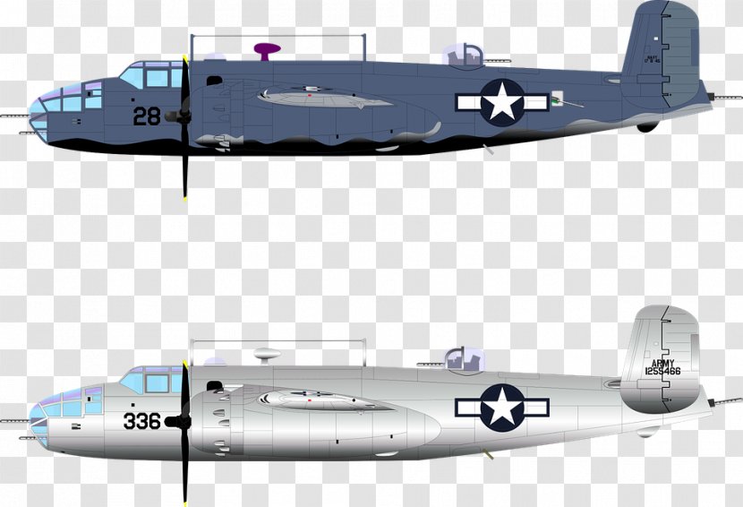 North American B-25 Mitchell Boeing B-17 Flying Fortress Airplane Consolidated B-32 Dominator Aircraft Transparent PNG