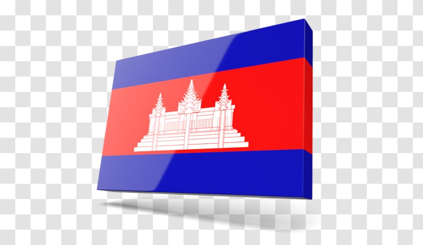 Flag Of Cambodia Brand Rectangle Font - Sky Transparent PNG