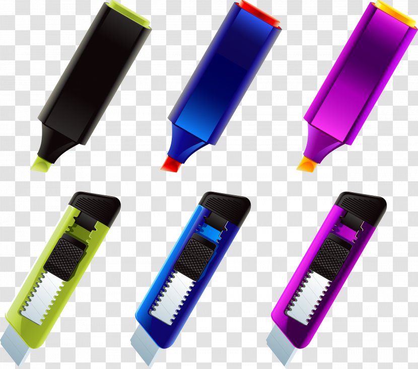 Graphic Design Stationery Icon - Electronic Device - Vector Knife Transparent PNG