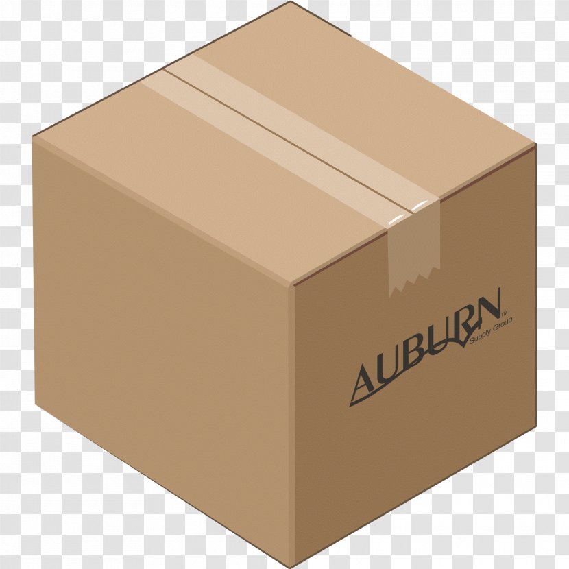 Cardboard Box Carton - Tan Transparent PNG