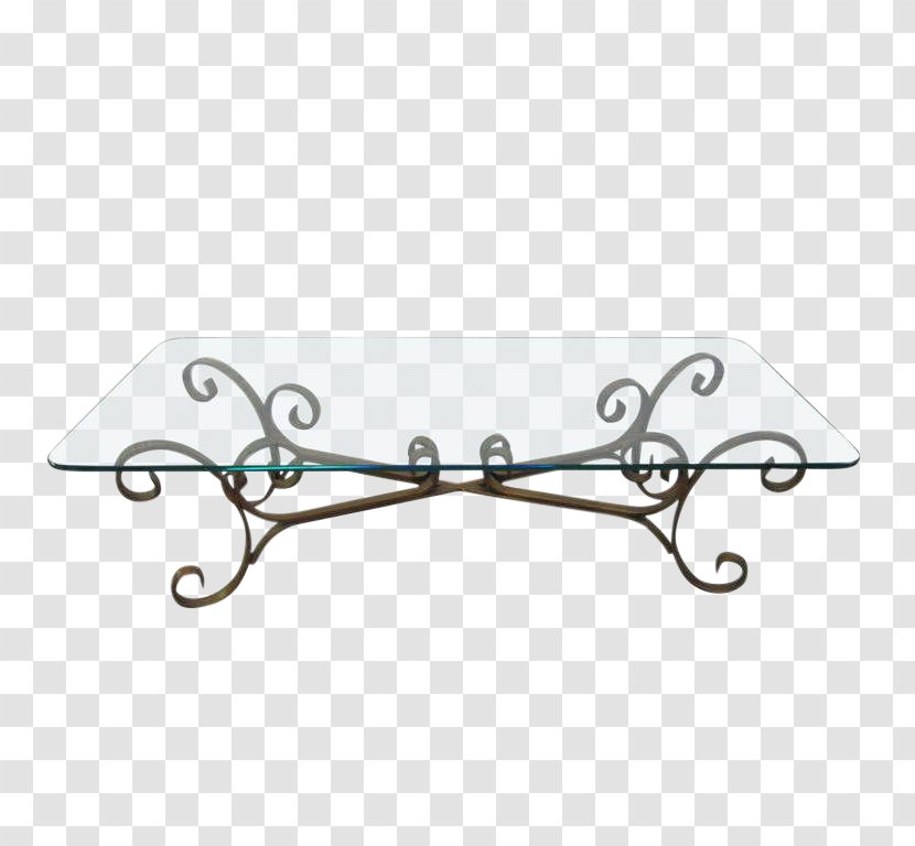 Wrought Iron Coffee Tables Transparent PNG