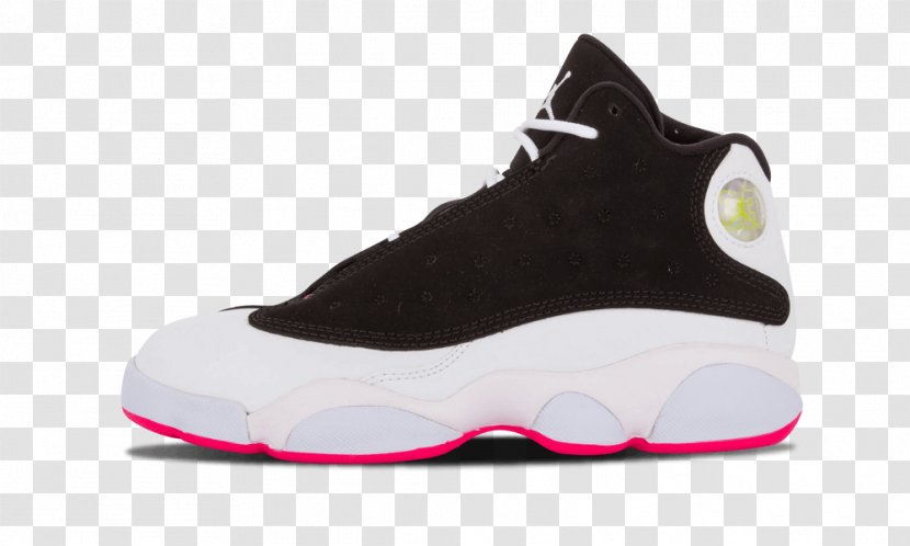 Air Jordan 13 Men's Retro Nike Sports Shoes - Sneakers - Pink Vans For Women Black Transparent PNG