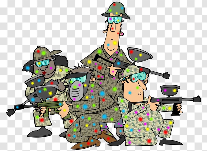 Paintball Guns Clip Art - Robot - Equipment Transparent PNG