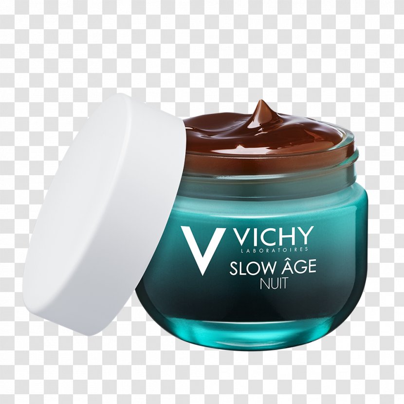 Vichy SLOW ÂGE Fluid Moisturiser Cream Cosmetics Mask - Skin Transparent PNG