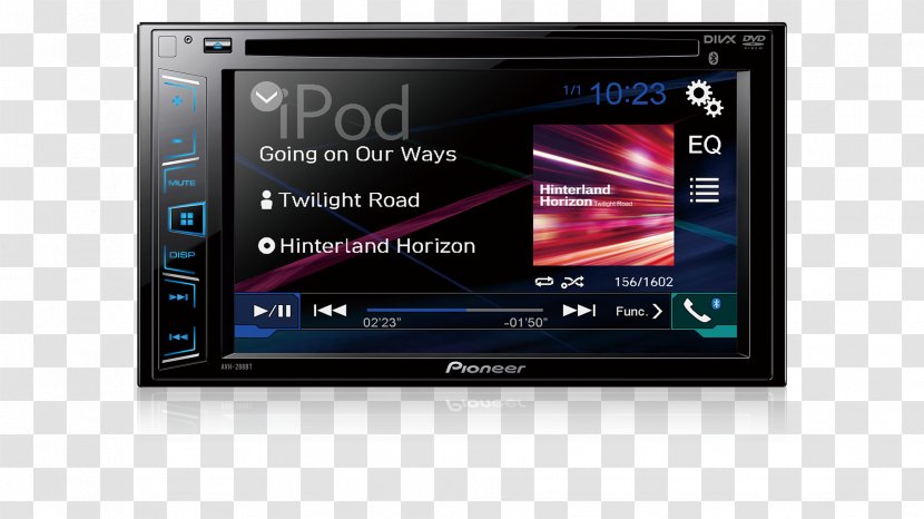 Pioneer Car Stereo Avh-280Bt AVH-290BT Vehicle Audio Corporation - Dvd Players Transparent PNG