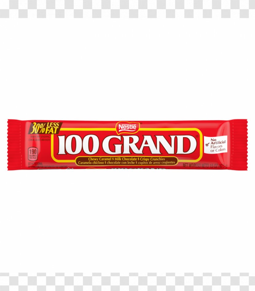100 Grand Bar Chocolate Hershey Baby Ruth White - Kit Kat Transparent PNG