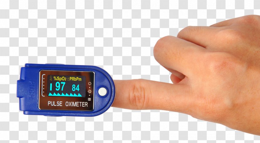 Pulse Oximetry Finger Oximeters Blood Monitoring Transparent PNG