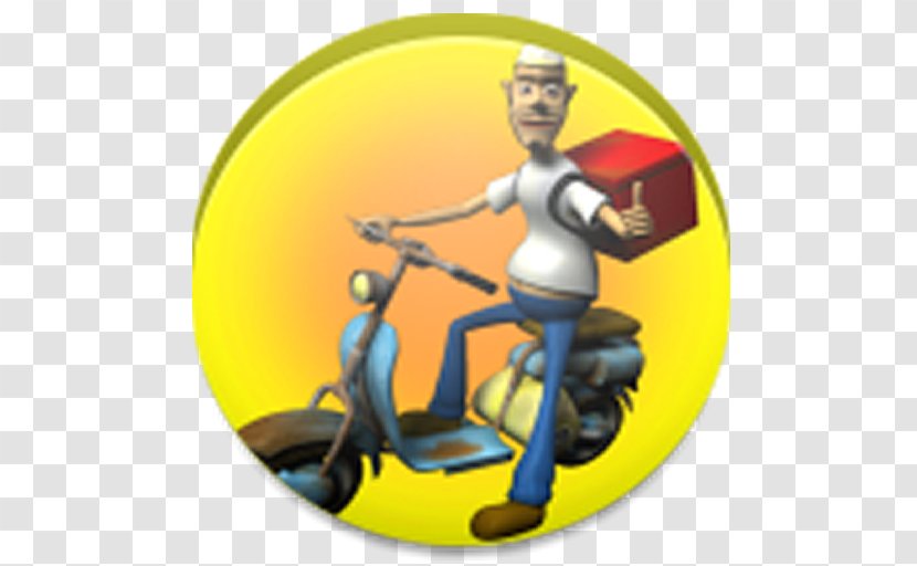 Pizza Motorcycle Courier Restaurant Delivery Transparent PNG