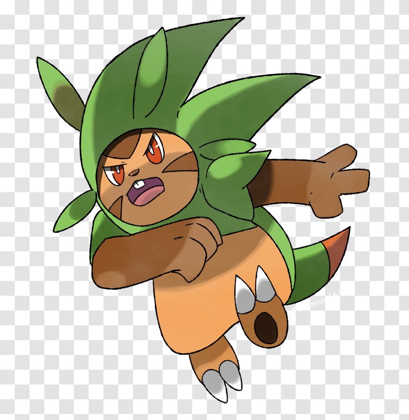 Illustration Quilladin Chespin Pokémon Coloring Book - Flowering Plant - Grass Sprite Transparent PNG