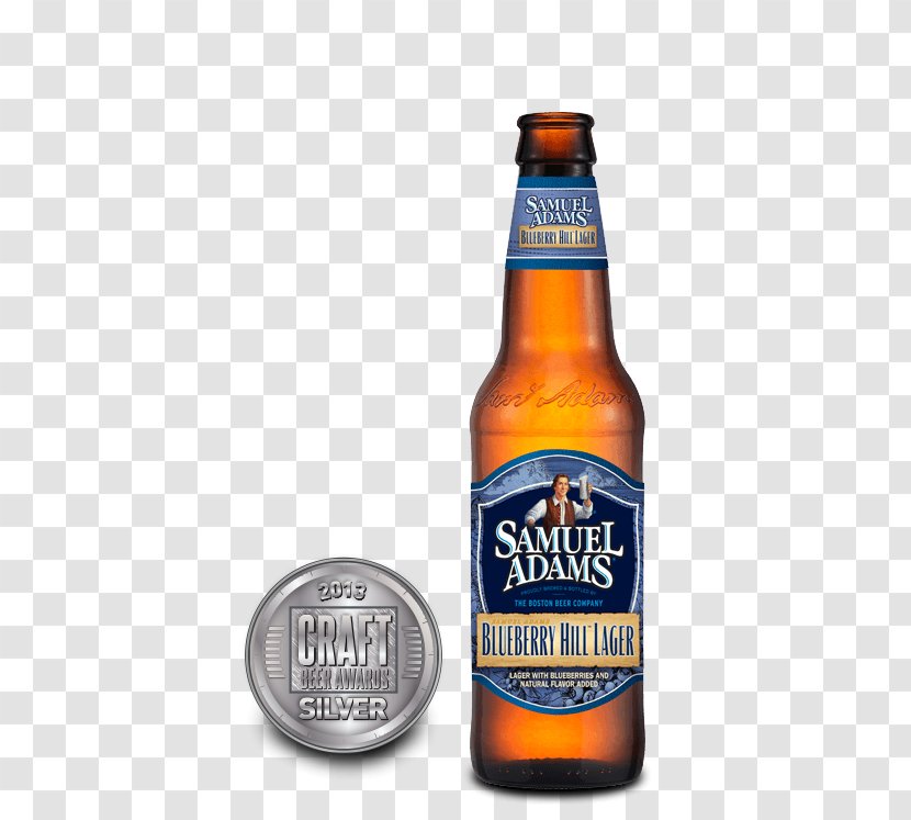 Ale Samuel Adams Beer Bottle Lager - Blueberry Fruit Transparent PNG