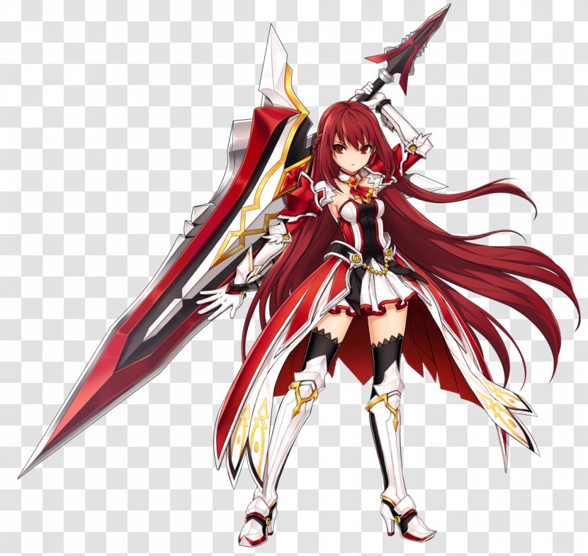 Elsword Grand Chase Elesis Character - Heart - Cartoon Transparent PNG