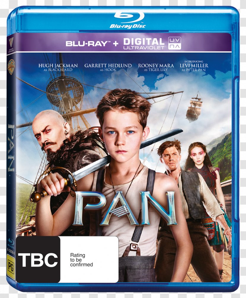 Hugh Jackman Pan Blu-ray Disc Joe Wright Ultra HD - Peter Transparent PNG