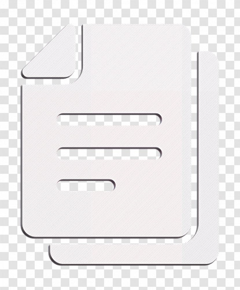 Interface Icon Document Money And Finances - Rectangle Material Property Transparent PNG