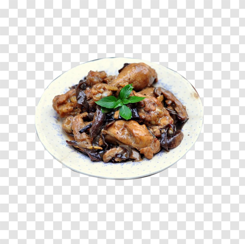 Roast Chicken American Chinese Cuisine Shiitake Steaming - Oyster Sauce - Stock Transparent PNG