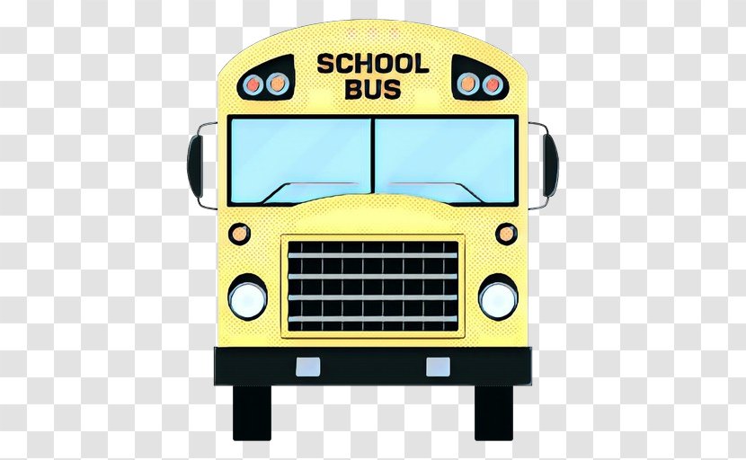 School Bus Cartoon - Transport - Car Yellow Transparent PNG