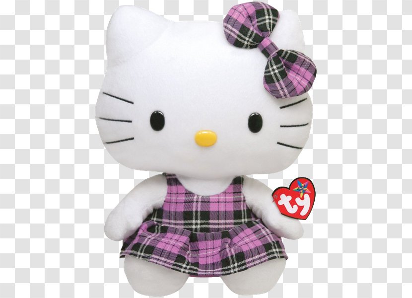 Stuffed Animals & Cuddly Toys Ty Inc. Beanie Babies Hello Kitty - Inc - Toy Transparent PNG