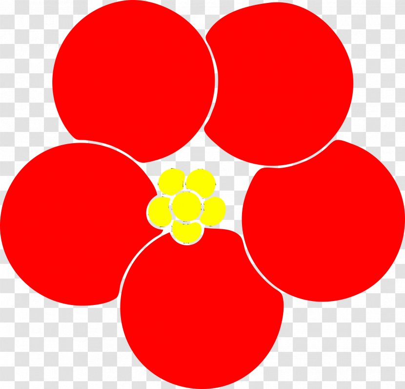 Remembrance Poppy Common Flower Clip Art - Lest We Forget Transparent PNG