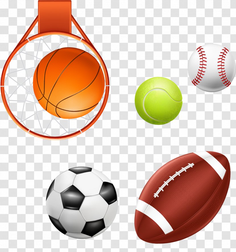 Basketball Baseball Ball Game Football - Vector Games Transparent PNG