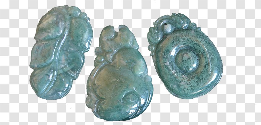 Turquoise Jewellery Artifact Jade Emerald - Gemstone - Stone Age Transparent PNG
