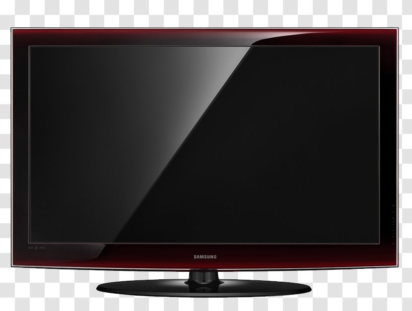 LCD Television LED-backlit Computer Monitors Samsung LEXXA656 Black Rose Liquid-crystal Display - Resolution Transparent PNG