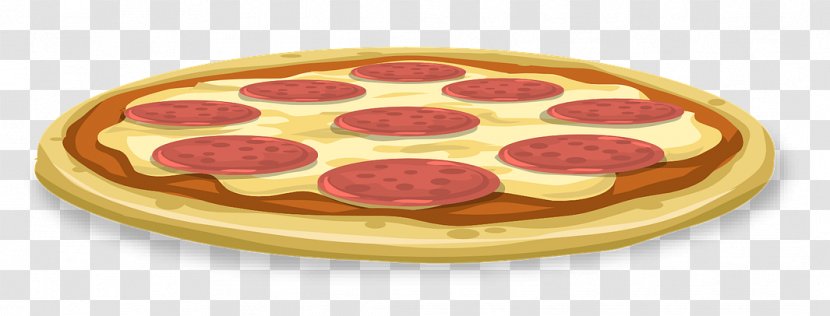 Pizza Salami Pepperoni Clip Art - Dish Transparent PNG